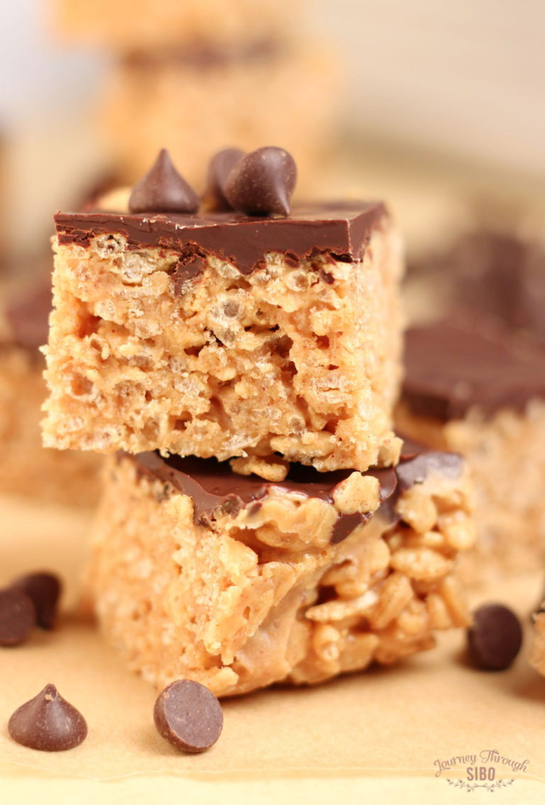 Moving On – Peanut Butter Cacao Crispy Bars | Journey Through SIBO